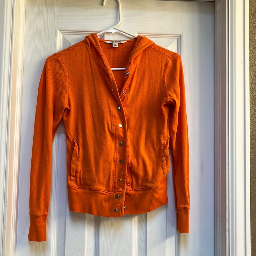 Banana Republic orange hoodie